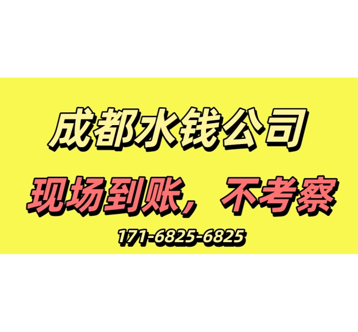 成都水钱公司